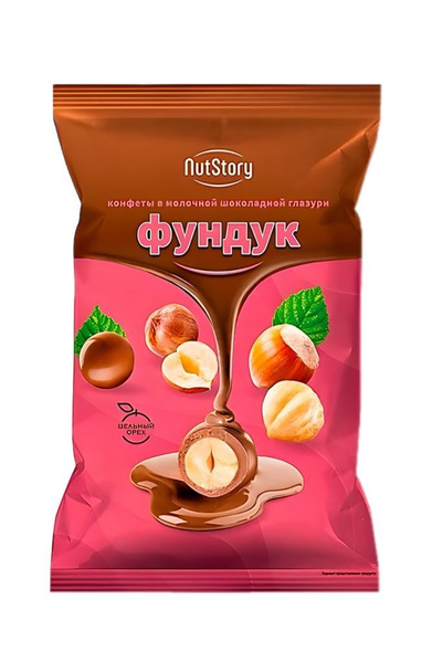 "Ореховичи", конфеты "ФУНДУК ПЕТРОВИЧ" в молочной шоколадной глазури ...