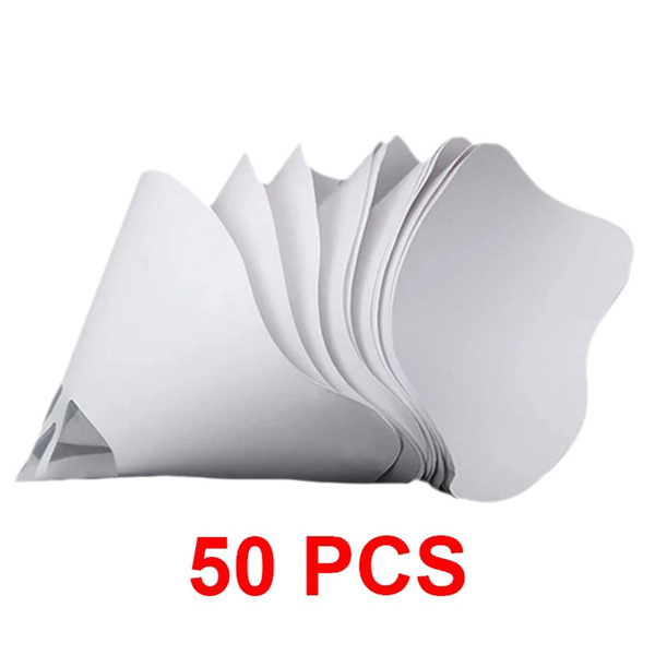50 шт. фильтр для 3D-принтера Sla, УФ-смола, белый бумажный стаканчик ...