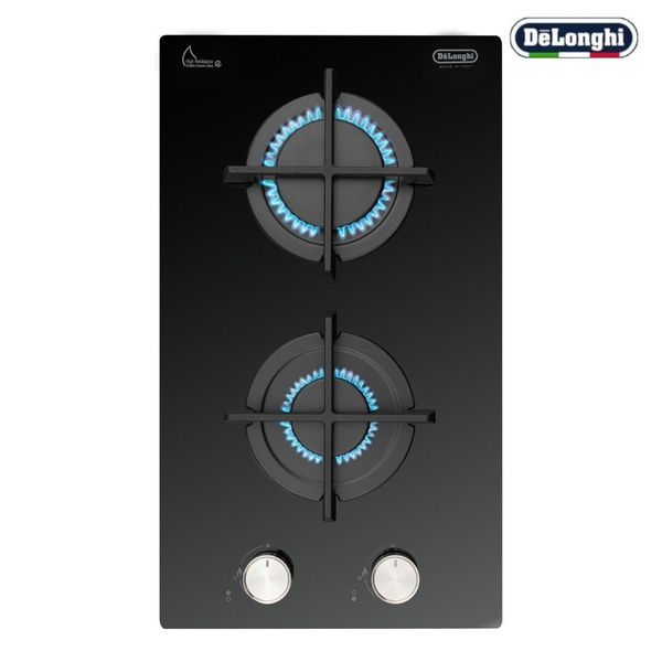 Газовая варочная панель DeLonghi, NSL 230 NC RUS, 30 см, черное стекло ...