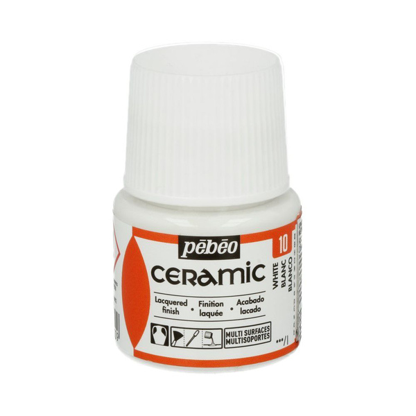 PEBEO Ceramic краска по керамике и металлу 45 мл, Белый 025-010 купить ...