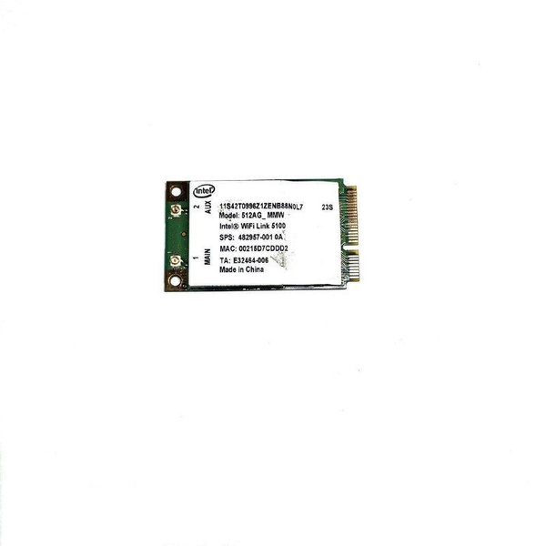 Модуль WiFi INTEL 512AG_MMW/SPS:482957-001 0A - купить с доставкой по ...