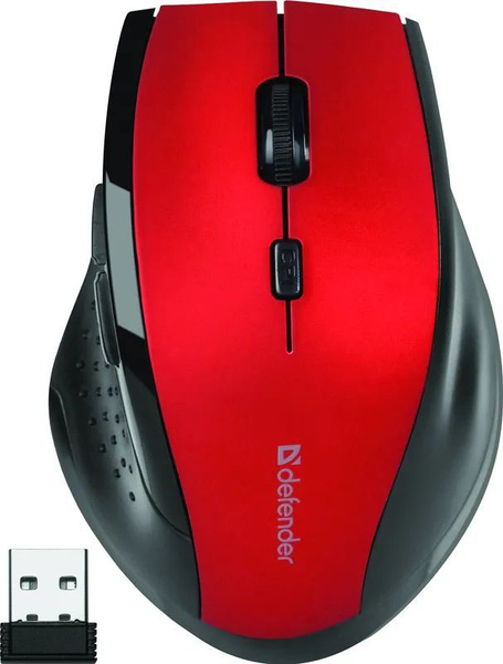 Мышь Defender Accura MM-365 Red USB - купить по выгодной цене в ...