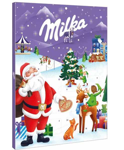 Адвент календарь Milka 90гр - купить с доставкой по выгодным ценам в ...