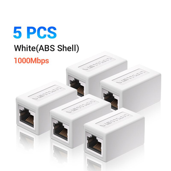 Разъем Vention RJ45 Cat7/6/5e Ethernet-адаптер мама-мама 8P8C патч ...