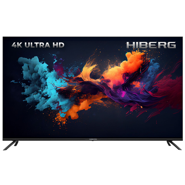 Hiberg Телевизор Смарт ТВ 55" (Яндекс ТВ), 55Y UHD-R, голосовое ...