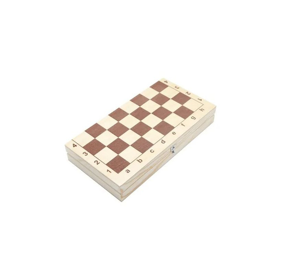 Настольные классические игры "Шашки" деревянные (поле 29см х 29см ...