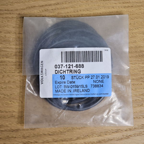 КОЛЬЦО УПЛОТНИТЕЛЬНОЕ VAG 037121688 - VAG (VW/Audi/Skoda/Seat) арт ...