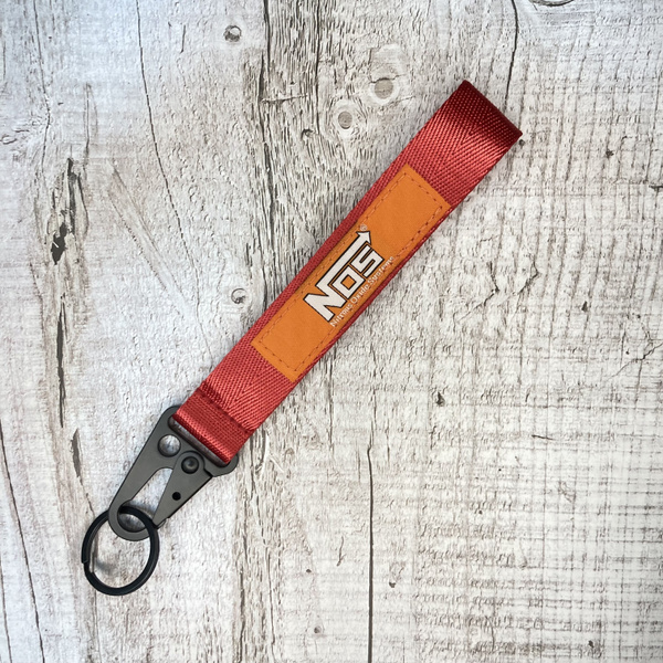 Брелок тканевый для ключей, рюкзака c карабином в стиле NOS, закись ...