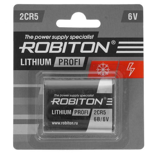 Батарейка литиевая ROBITON PROFI R-2CR5-BL1 - купить с доставкой по ...