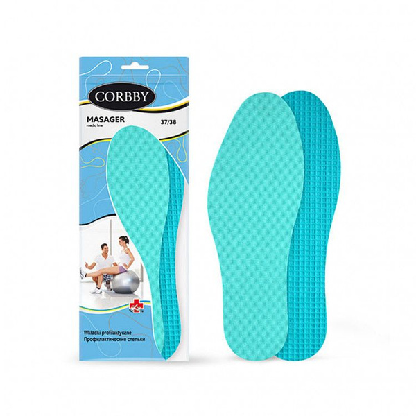 Массажные стельки CORBBY MASAGER для обуви., 35-36 - купить с доставкой ...