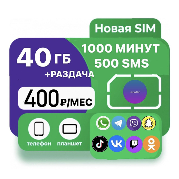 SIM-карта СЕКРЕТНЫЙ ТАРИФ 600 (Вся Россия) - купить с доставкой по ...