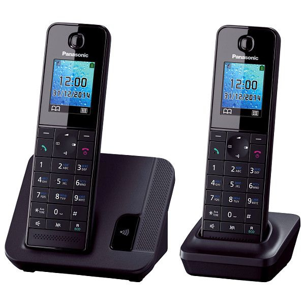 Panasonic KX-TGH220RUB (черный) АОН, Caller ID, "Радионяня" - купить с ...