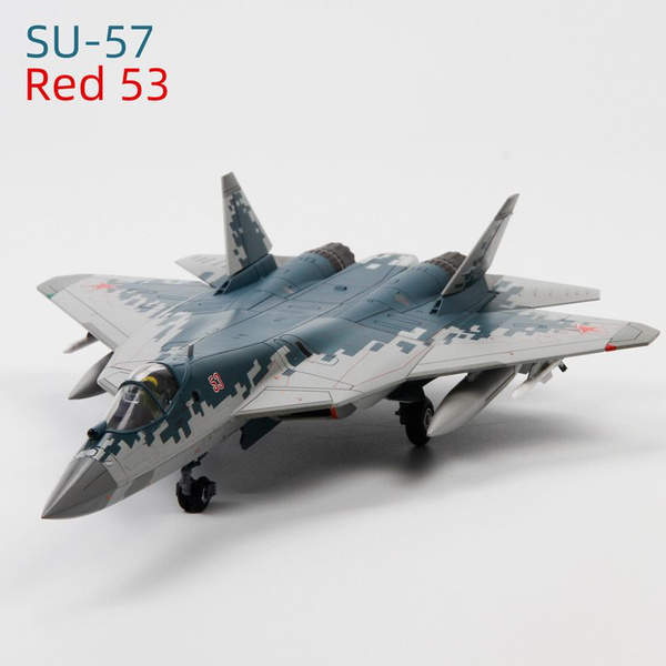 1:72 СУ-57 Модель Сплав Истребитель Модель Т50 - купить в интернет ...