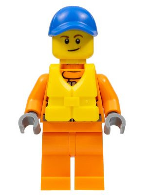 Минифигурка Lego Coast Guard City - Rescue, Life Jacket cty0818 ...