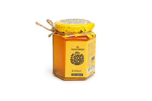 Подсолнечниковый мед, 250 г, ЛипкоСладко - купить с доставкой по ...