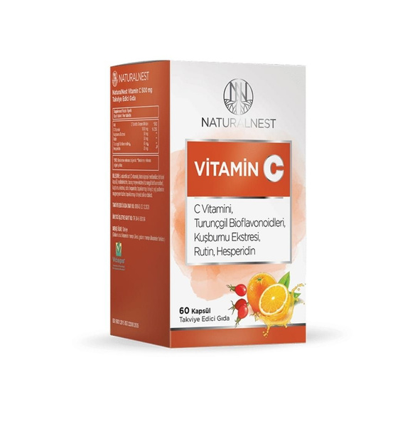 Naturalnest Витамины С 60 капсул. - купить с доставкой по выгодным ...