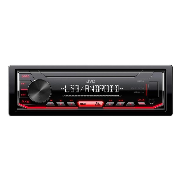 Автомагнитола USB JVC KD-X152M1 DIN - купить в интернет-магазине OZON с ...