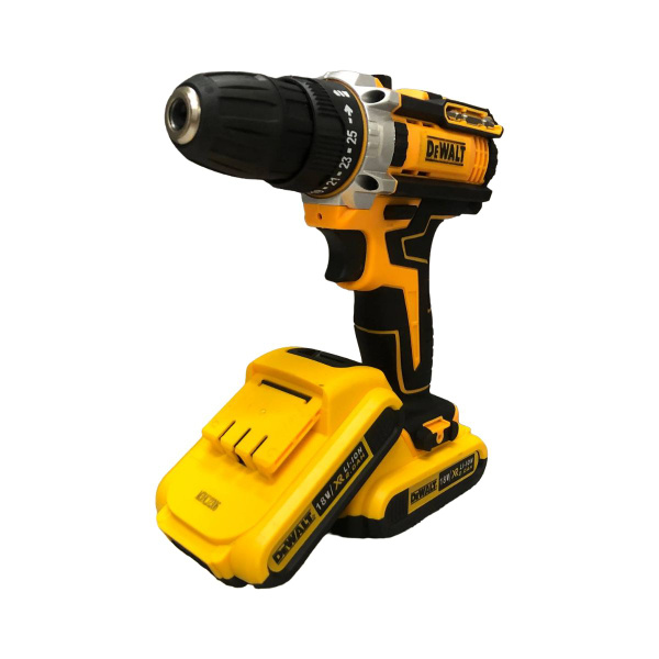Шуруповерт Dewalt 18v , От аккумулятора,18 вольт, 65 Hm, 2 АКБ. купить ...