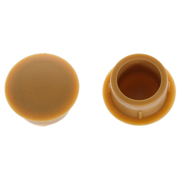 Заглушка для дверных коробок 14 мм полиэтилен цвет бук, 20 шт. купить ...