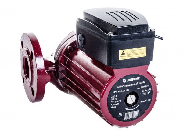 Циркуляционный насос UNIPUMP UPF 50-160 280, 220 л/мин купить c ...