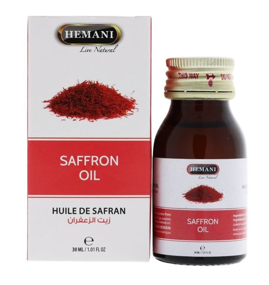 Масло Шафрана Хемани (Saffron oil Hemani), 30 мл - купить с доставкой ...