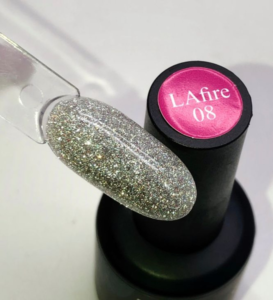 Жидкий акрил светоотражающий LAfire-08 TopShopNails, 15мл - купить с ...