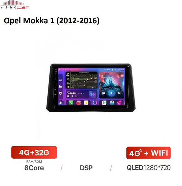 Автомагнитола FarCar для Opel Mokka 1 (2012-2016) на Android 12 ...