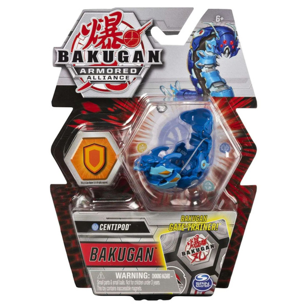 Игровой набор Трансформер Бакуган Центипод, синий / Bakugan Armored ...