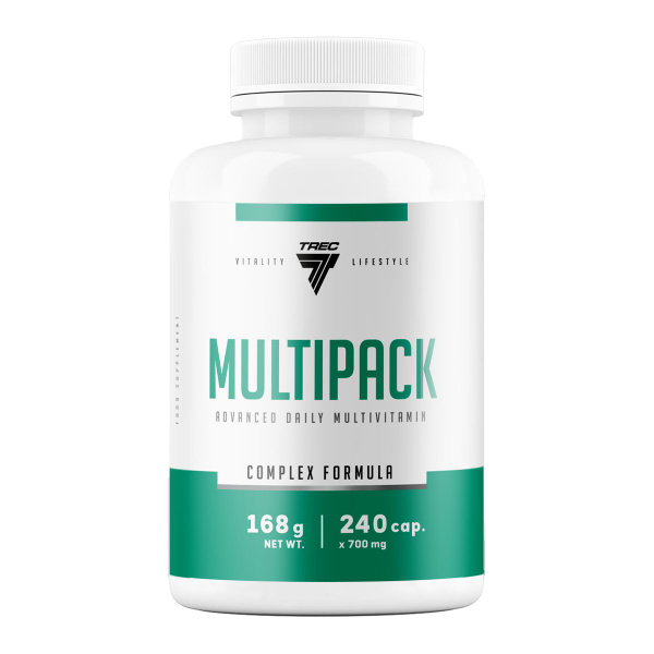 Trec, MULTIPACK, Мультивитамины для спортсменов, 240 капсул - купить с ...