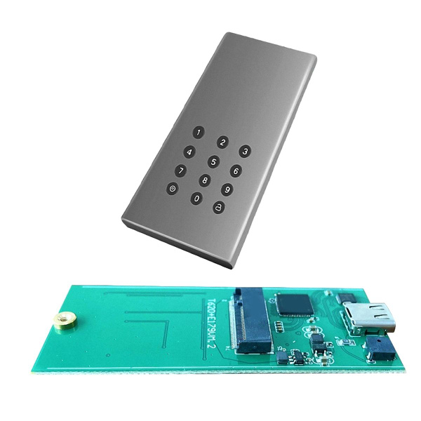 Жесткий диск M.2 SATA S с цифровым шифрованием 256G Type-C - купить с ...