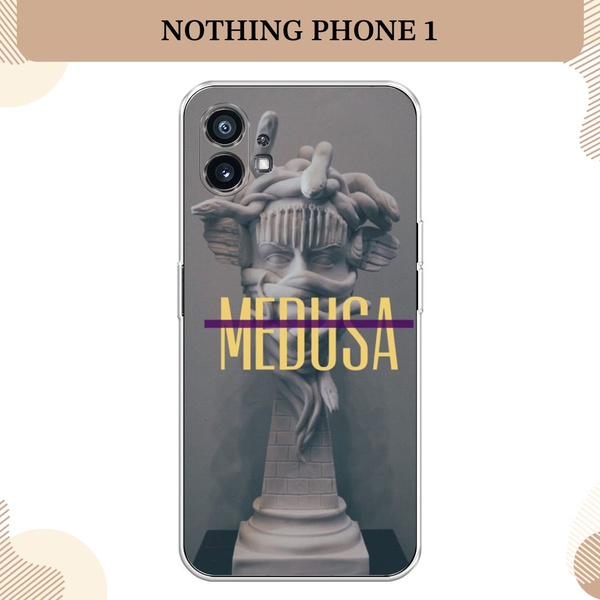 Силиконовый чехол на Nothing Phone 1 / Нотинг Фон 1, Medusa - купить с ...