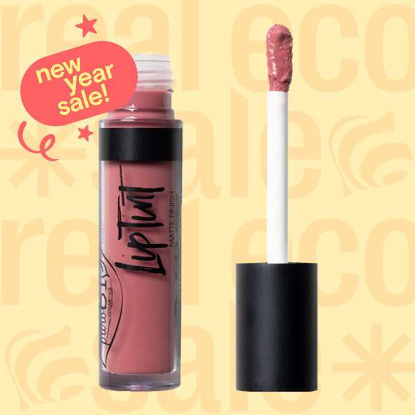 PuroBio Стойкая помада тинт для губ, Тон№ 04 Холодный розовый, 5 мл ...