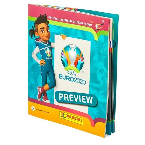 Альбом Panini для наклеек "Евро 2020 Preview" купить на OZON по низкой ...