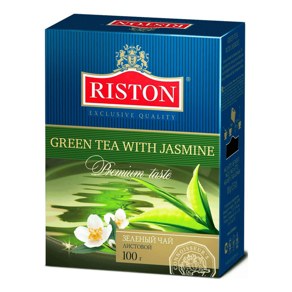 Чай зеленый Riston с жасмином листовой 100 г - купить с доставкой по ...