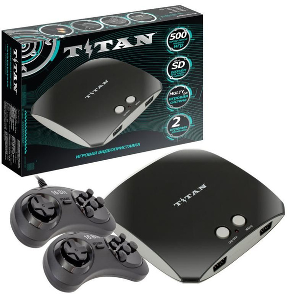 Игровая приставка 8 bit + 16 bit Magistr Titan 500 в 1 + 500 встроенных ...