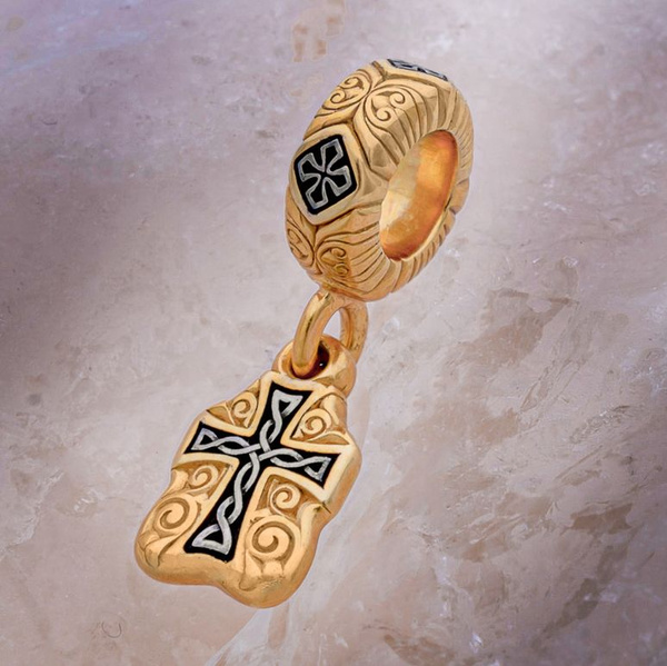 Серебро и Сталь Ювелирная мастерская Амулет/оберег ювелирный Крестик ...