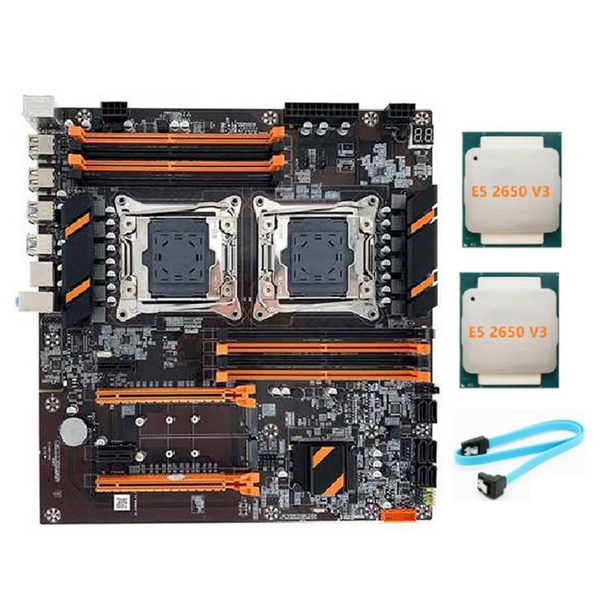 Материнская плата X99 Dual CPU LGA2011 с поддержкой памяти DDR4 ECC ...