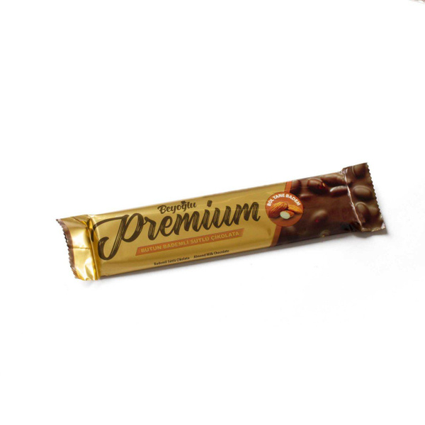 Молочный шоколад Premium с цельным миндалем 75гр. экстра - купить с ...