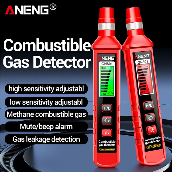 Детектор утечки горючих газов ,ANENG GN801 Газочувствительный ...