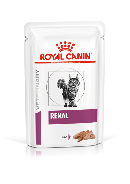 Royal Canin Renal (паштет) влажный диетический корм для кошек (паучи ...