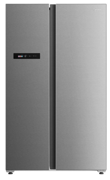 Холодильник (Side-by-Side) Midea MDRS 791MIE02, нержавеющая сталь с ...