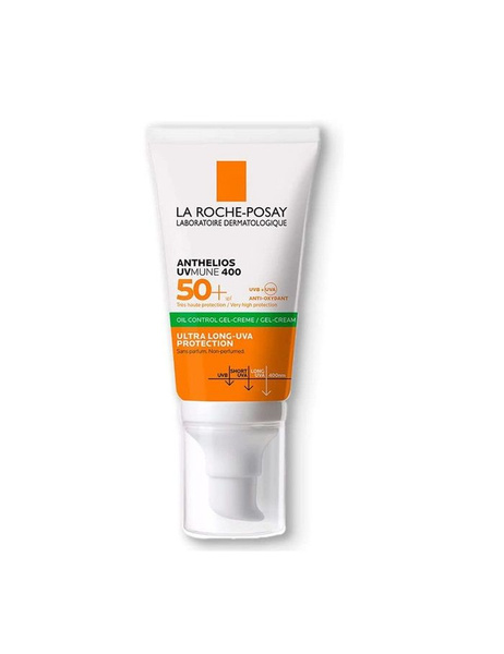 La Roche-Posay Антгелиос Гель-Крем для жирной кожи лица SPF50+ 50мл ...