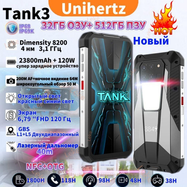 Смартфон Unihertz tank 2 с лазерный проектор - купить по выгодной цене ...