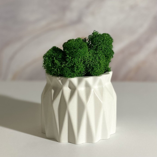 Силиконовая форма для гипса и бетона кашпо - купить с доставкой по ...