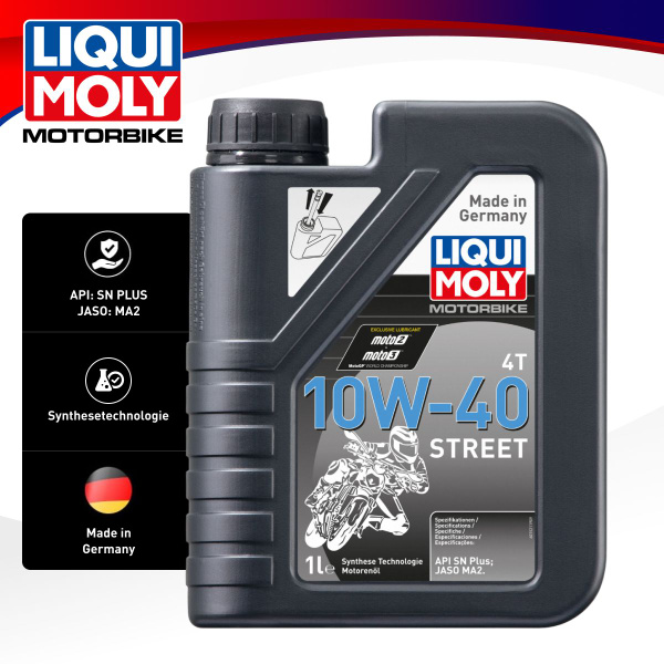 Масло моторное Liqui Moly 10W-40 Синтетическое - купить в интернет ...
