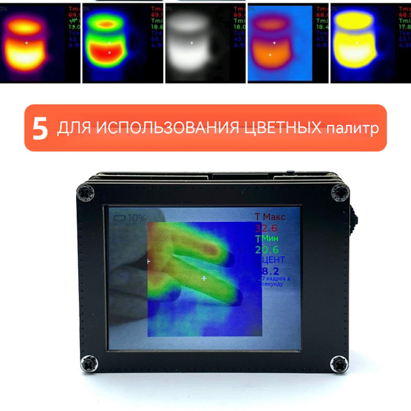 Инфракрасный тепловизор TICAM1 200 Мп/WIFI веб камеры - купить с ...