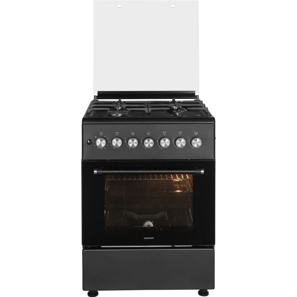 Газовая плита NORDFROST GG 6064 Gd, 63 литров, авторозжиг, газ-контроль ...