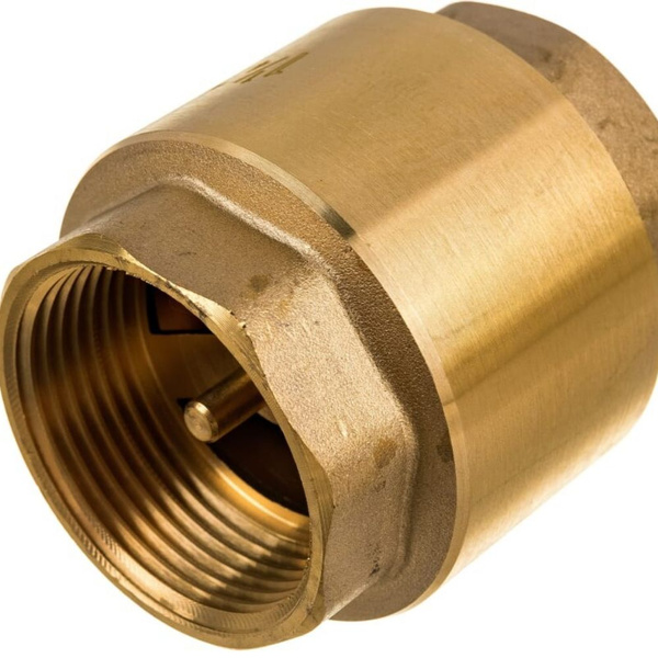 обратный клапан 1 1/4 с латунным штоком - купить в интернет-магазине ...