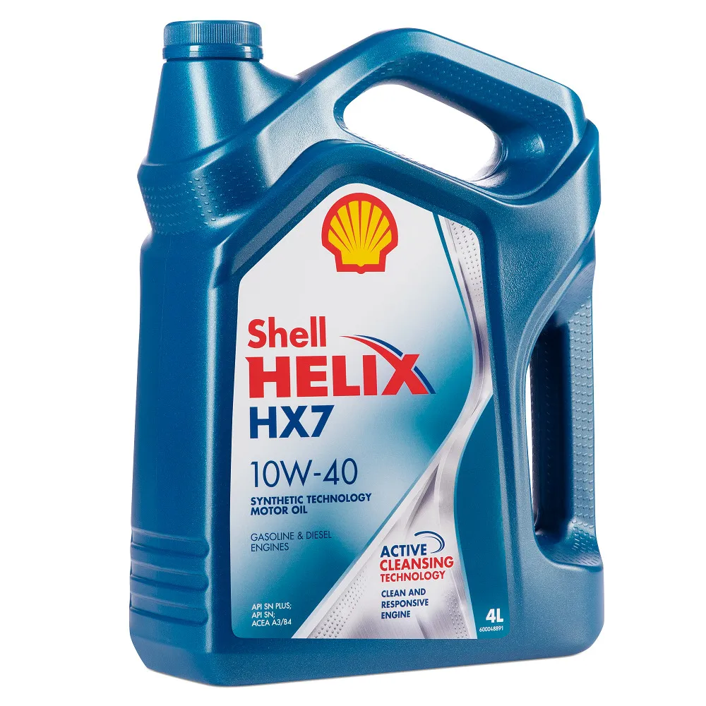 Моторное масло Shell HELIX HX7 10w40 4л