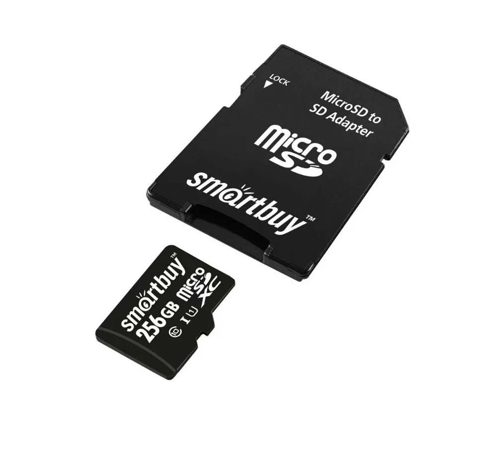 Micro sdxc карта памяти smartbuy 128gb class 10 uhs 1 с адаптером sd